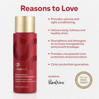 Foto 3 | Foto 3 | Acondicionador Colorproof Volume 250 Ml Sin Sulfatos Para Mujeres - Venta Internacional.