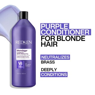 Foto 4 | Foto 4 | Acondicionador Redken Blondage Color Depositing Purple 1l - Venta Internacional.