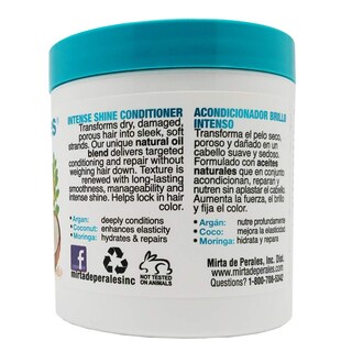 Foto 3 | Foto 3 | Acondicionador Para El Cabello Mirta De Perales Con Argán, Coco Y Moringa 180 Ml - Venta Internacional.