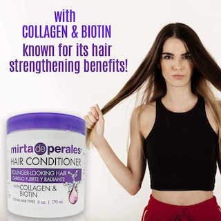 Foto 5 | Foto 5 | Acondicionador Para El Cabello Mirta De Perales Con Colágeno Y Biotina 180 Ml - Venta Internacional.