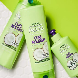 Foto 6 | Foto 6 | Acondicionador Garnier Fructis Triple Nutrition Curl 360 Ml - Venta Internacional.