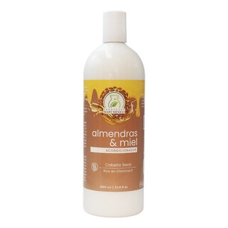 Foto 1 | Foto 1 | Acondicionador De Almendras & Miel Orgánica Anti Frizz\nProductos Mart México 1 Litro