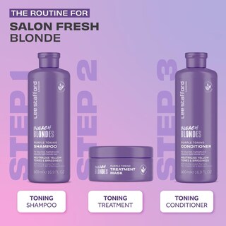 Foto 4 | Foto 4 | Acondicionador Lee Stafford Purple Tonificante Bleach Blonde 500 Ml - Venta Internacional