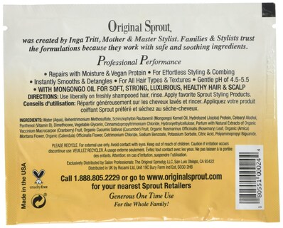 Foto 2 | Foto 2 | Acondicionador Original Sprout Luscious Island 30 Ml - Venta Internacional.