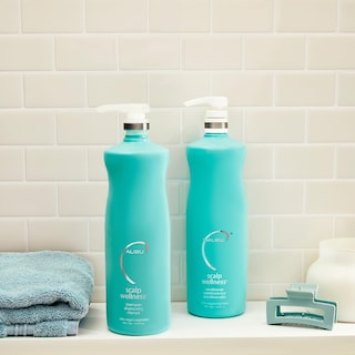 Foto 2 | Foto 2 | Acondicionador Malibu C Scalp Wellness, 1 Litro, Con Eucalipto Y Hierbabuena - Venta Internacional.
