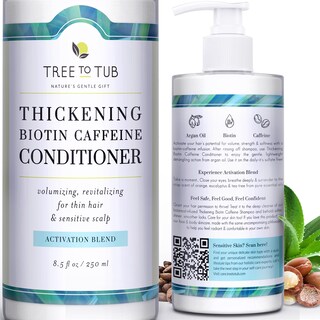 Foto 1 | Foto 1 | Acondicionador Tree To Tub, Activador De Biotina, Cafeína, Cabello Más Abundante - Venta Internacional.