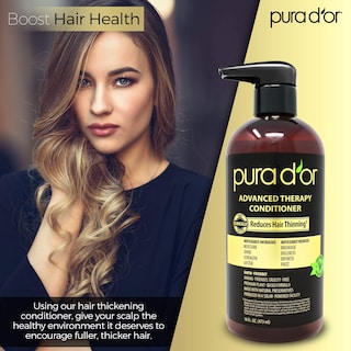 Foto 2 | Foto 2 | Acondicionador Pura D'or Advanced Therapy 473 Ml Hidratación Y Volumen - Venta Internacional.