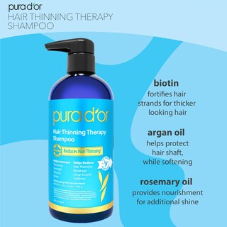 Foto 5 | Foto 5 | Set De Champú Y Acondicionador Pura D'or Hair Thinning Therapy - Venta Internacional.