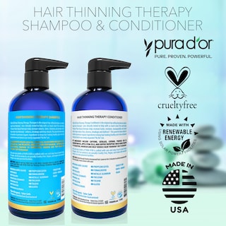 Foto 7 | Foto 7 | Set De Champú Y Acondicionador Pura D'or Hair Thinning Therapy - Venta Internacional.