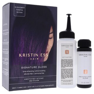 Foto 3 | Foto 3 | Signature Hair Gloss - Amethyst Stone Kristin Ess Brown Colour