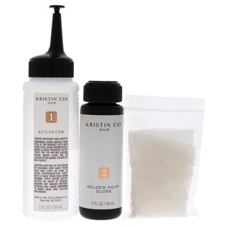 Foto 2 | Foto 2 | Signature Hair Gloss - Golden Hour - Light Golden Blonde Kristin Ess Brown Colour