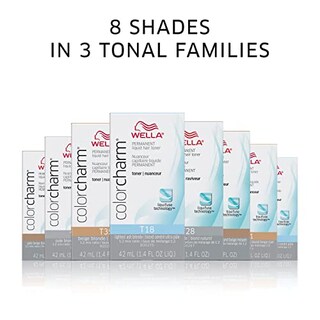 Foto 6 | Foto 6 | Tónico Para El Cabello Wella Colorcharm T-10, Rubio Pálido, - Venta Internacional.