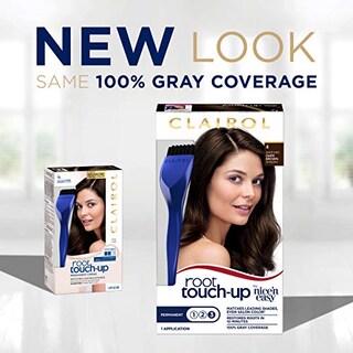 Foto 6 | Foto 6 | Tinte Para El Cabello Clairol Root Touch-up Nice'n Easy 4 Castaño Oscuro 30 Ml - Venta Internacional.