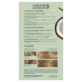 Foto 2 | Foto 2 | Tinte Para El Cabello Clairol Natural Instincts Semipermanente 9 Light Bl - Venta Internacional.
