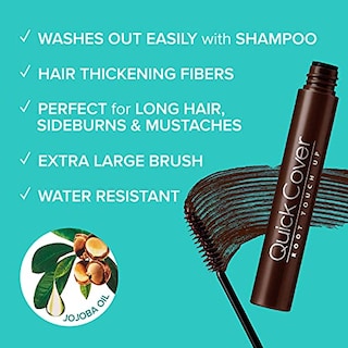 Foto 3 | Foto 3 | Brocha De Retoque Para Cabello Kiss Colors Quick Cover, Marrón Oscuro Bgc02 - Venta Internacional.