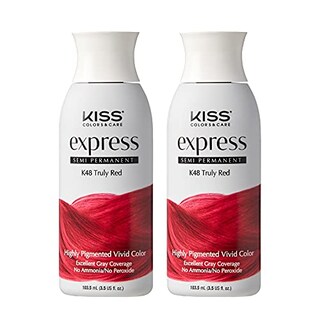 Foto 2 | Foto 2 | Tinte Para El Cabello Kiss Express Semipermanente 100 Ml - Venta Internacional.