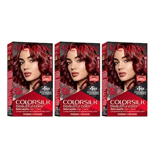Foto 1 | Foto 1 | Color De Pelo Revlon Colorsilk Beautiful 066 Rojo Cereza, Paquete De 3 - Venta Internacional.