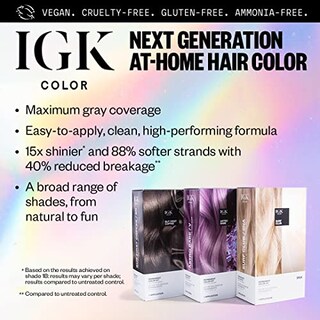 Foto 6 | Foto 6 | Kit De Coloración Para El Cabello Igk Permanent French Rose 135 Ml - Venta Internacional.
