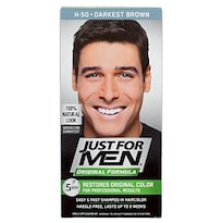 Champú Solo Para Hombres, Champú Para Cabello, Color Marrón Oscuro H-5 - Venta Internacional.