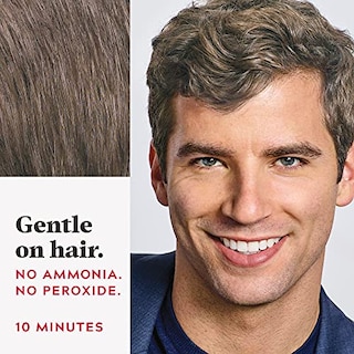 Foto 4 | Foto 4 | Tinte Para El Cabello Solo Para Hombres, Fácil De Peinar, Color Marrón Claro Y Medio - Venta Internacional.