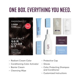 Foto 2 | Foto 2 | Kit De Coloración De Cabello Madison Reed Radiant Darkest Brown 100% - Venta Internacional.