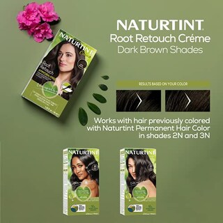 Foto 5 | Foto 5 | Color De Cabello Naturtint Root Retouch Crème Sin Ppd Castaño Oscuro - Venta Internacional.