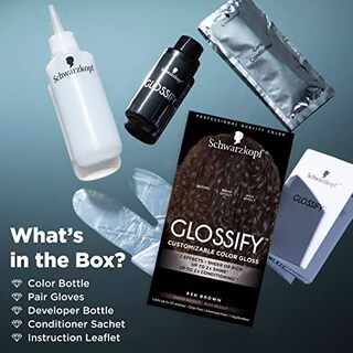 Foto 5 | Foto 5 | Color Gloss Schwarzkopf Glossify Marrón Ceniza, 30 Lavados - Venta Internacional.