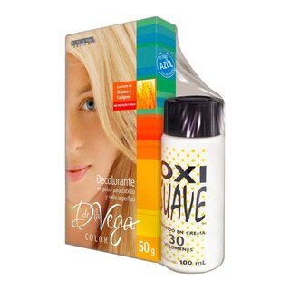Foto 2 | Foto 2 | Pack De La Vega Decolorante 50 G+oxisuave 30 Volúmenes 100 ml