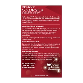 Foto 2 | Foto 2 | Haircolor Revlon Colorsilk Beautiful #60, Sin Amoniaco, Paquete De 12 - Venta Internacional.