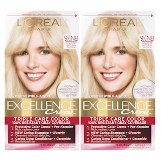 Foto 1 | Foto 1 | Color de Cabello L'oreal Paris Excellence Creme 9.5nb Rubio más Claro - Venta Internacional