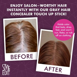 Foto 3 | Foto 3 | Cubrerraíces Stick Style Edit para Cabello Negro 3,1 g - Venta Internacional