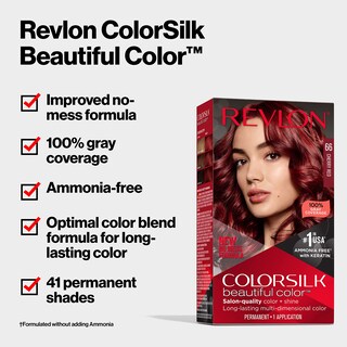 Foto 3 | Foto 3 | Tinte Para El Cabello Revlon Colorsilk Permanent Blonde 100% Gris Cover - Venta Internacional.