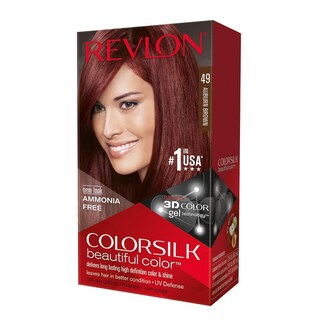Foto 1 | Foto 1 | Color De Pelo Revlon Colorsilk 49 Castaño, Paquete De 4 - Venta Internacional.