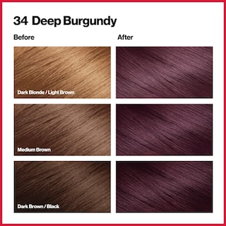 Foto 5 | Foto 5 | Hair Color Revlon Colorsilk 48 Burgundy 1 Paquete (4 Unidades) - Venta Internacional.