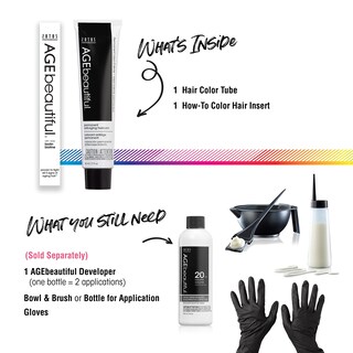 Foto 5 | Foto 5 | Color De Cabello Age Beautiful Liqui Creme 4nn Castaño Oscuro Intenso - Venta Internacional.