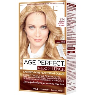 Foto 6 | Foto 6 | Tinte De Pelo L'oreal Paris Excellence Age Perfect 8n Blonde - Venta Internacional.