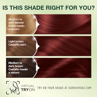 Foto 3 | Foto 3 | Tinte Para El Cabello Garnier Nutrisse Nourishing Creme 66 True Red 2x - Venta Internacional.