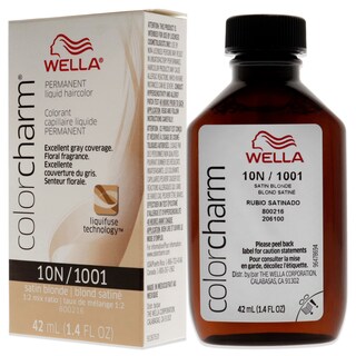Foto 4 | Foto 4 | Tinte De Pelo Wella Color Charm Permanent 10n Satin Blonde - Venta Internacional.