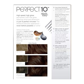 Foto 4 | Foto 4 | Tinte Para El Cabello Clairol Nice'n Easy Perfect 10 5 Medium Brown X1 - Venta Internacional.