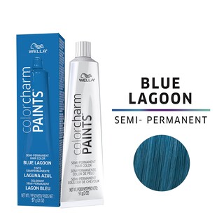 Foto 2 | Foto 2 | Tinte Semipermanente Para El Cabello Wella Color Charm Paints Blue Lagoon - Venta Internacional.
