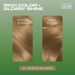 Foto 4 | Foto 4 | Tinte Para El Cabello Clairol Natural Instincts Demi-permanent 8 Rubio Medio - Venta Internacional.