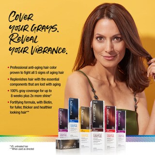 Foto 2 | Foto 2 | Color De Cabello Age Beautiful Liqui Creme 4vr Ciruela Oscuro Rojo Marrón - Venta Internacional.