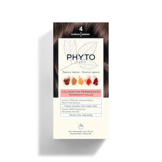 Foto 1 | Foto 1 | Tinte Para El Cabello Phyto Phytocolor Permanent 4 Brown, 12 Ml, Sin Amoniaco - Venta Internacional.