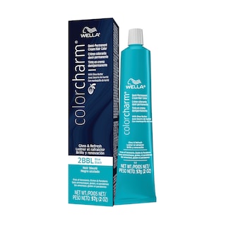 Foto 1 | Foto 1 | Brillo De Pelo Wella Color Charm Demi Permanent 2bbl Azul Negro 60 Ml - Venta Internacional.