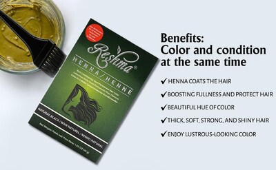 Foto 3 | Foto 3 | Tinte De Pelo Con Henna Reshma Beauty, 30 Minutos, Cobertura 100% Gris - Venta Internacional.