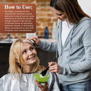 Foto 4 | Foto 4 | Tinte De Pelo Con Henna Reshma Beauty, 30 Minutos, Cobertura 100% Gris - Venta Internacional.