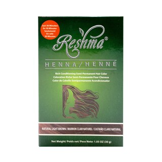 Foto 1 | Foto 1 | Tinte De Pelo Con Henna Reshma Beauty, 30 Minutos, Marrón Claro - Venta Internacional.