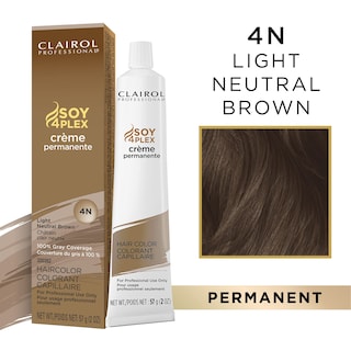 Foto 2 | Foto 2 | Tinte Para El Cabello Clairol Professional Permanent Crème 4n Light Neut Brown - Venta Internacional.
