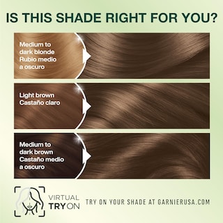 Foto 7 | Foto 7 | Tinte Para El Cabello Garnier Nutrisse Nourishing Creme 61 Marrón Ceniza Claro - Venta Internacional.