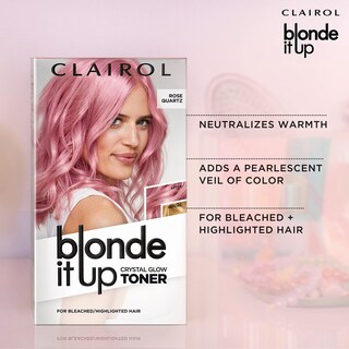 Foto 5 | Foto 5 | Tinte Para El Cabello Clairol Blonde It Up Crystal Glow Toners Pearl - Venta Internacional.